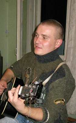 20-гадовы Уладзь Яроменак трапіў у турму 19 студзеня.
