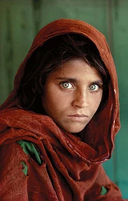 Афганская дзяўчынка. Фота: National Geographic 