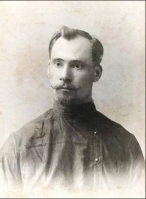 Якуб Колас у 1908 г.