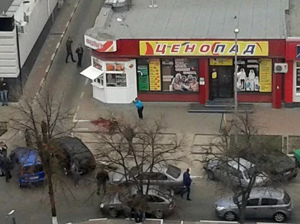 Неизвестные расстреляли шесть человек в российском Белгороде. Фото twitter.com.