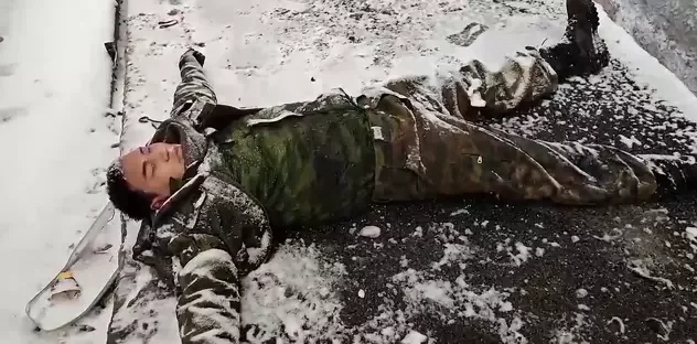 Погибший в Украине российский военнослужащий