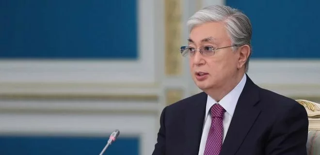 Kasym-Žamart Takajeŭ. Fota: pres-słužba prezidenta Kazachstana