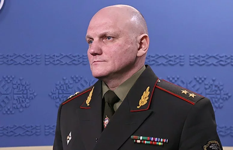 Иван Тертель, председатель Комитета государственной безопасности Беларуси. Скриншот из видео
