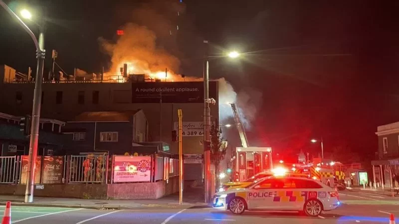 Колькі менавіта было людзей у хостэле падчас пажару, пакуль дакладна не вядома. Фота: Wellington City Council