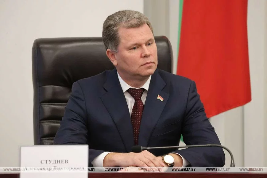Александр Студнев, председатель Могилевского горисполкома