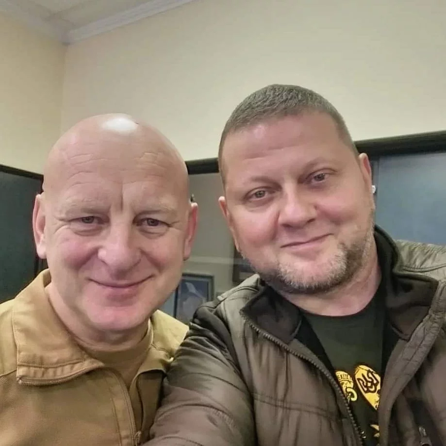 Валерий Сахащик (слева) и Валерий Залужный (справа). Фото: социальные сети
