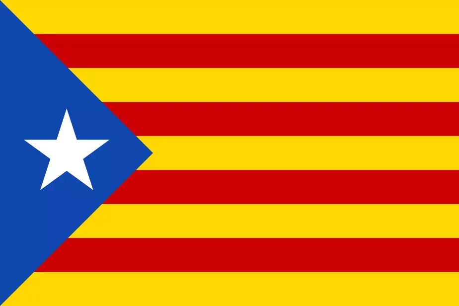 Флаг каталонского движения за независимость.