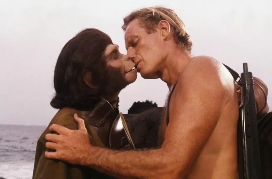 Кадр из фильма «Планета обезьян», 1968 год.
