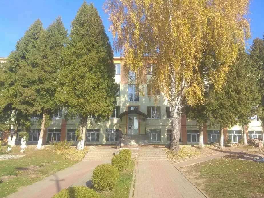 Гімназія горада Дзяржынска.