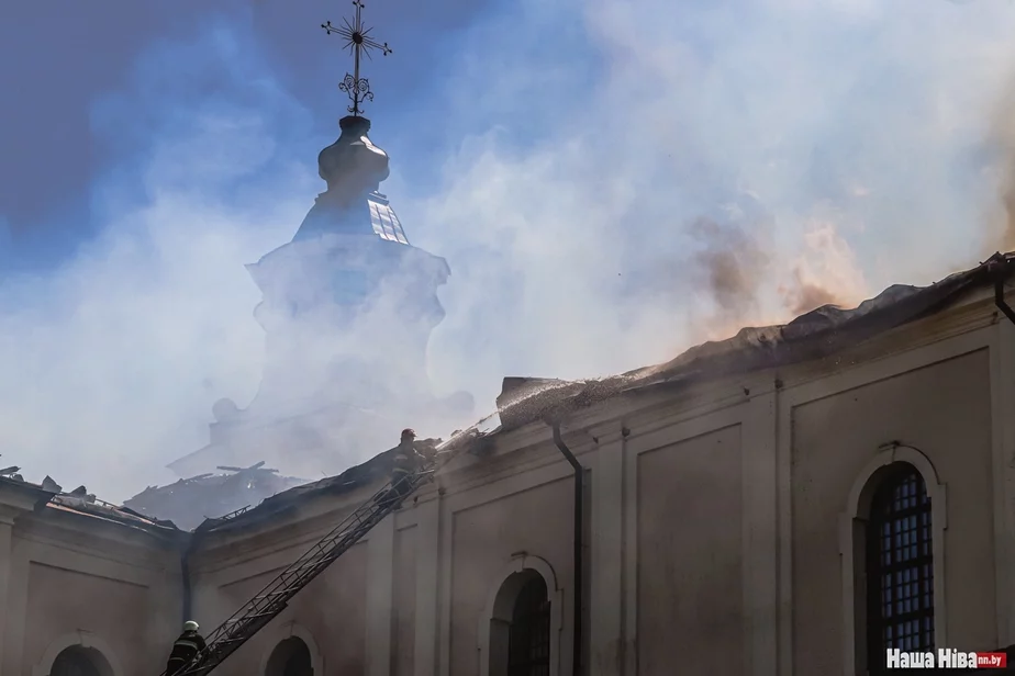 Пажар у Будславе здарыўся 11 мая