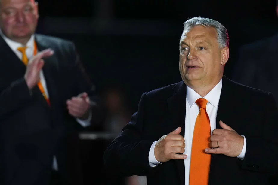 Прэм'ер-міністр Венгрыі Віктар Орбан. Фота: AP