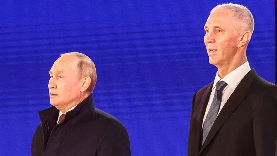 Владимир Сальдо с Путиным