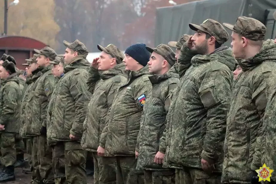 Российские военные. Фото: Минобороны Беларуси