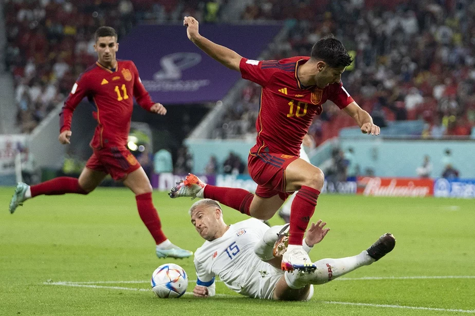 Сборная Испании не оставила шансов сборной Коста-Рики. Фото: Julio Cortes / AP