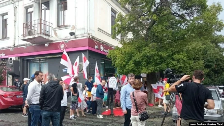 Akcyja biełarusaŭ u Batumi