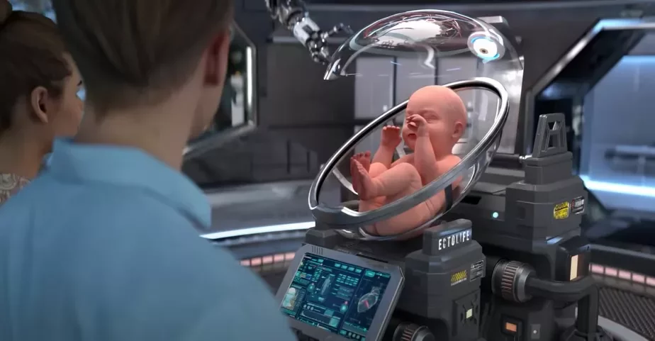 Vyjava: Youtube-videa «EctoLife: The World's First Artificial Womb Facility»