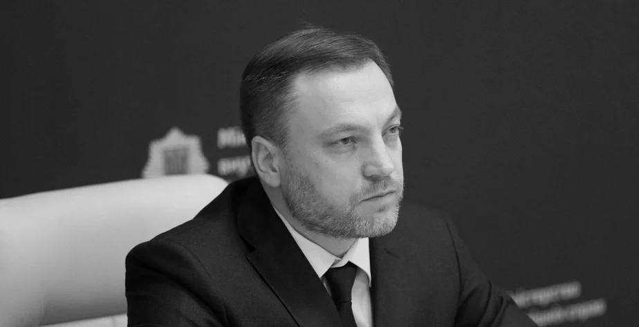 Dzianis Manastyrski. Fota: pres-słužba Ministerstva ŭnutranych spraŭ Ukrainy