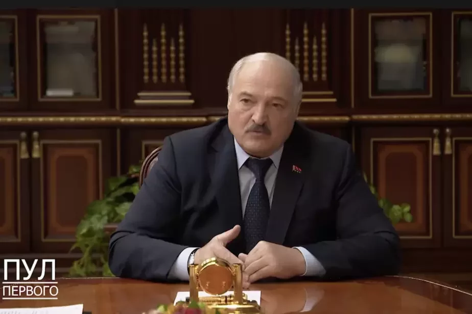 Александр Лукашенко на совещании с силовиками 27 февраля. Скриншот видео из «Пула первого»