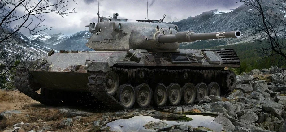 Tank Leopard. Takija tanki Hiermanija abiacaje pastavić Ukrainie. Fota: warfore.me