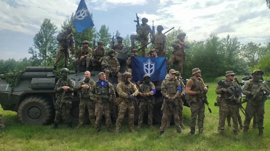 Бойцы Русского Добровольческого корпуса. 24 мая 2023 г. Фото: «Суспільне Сумы»