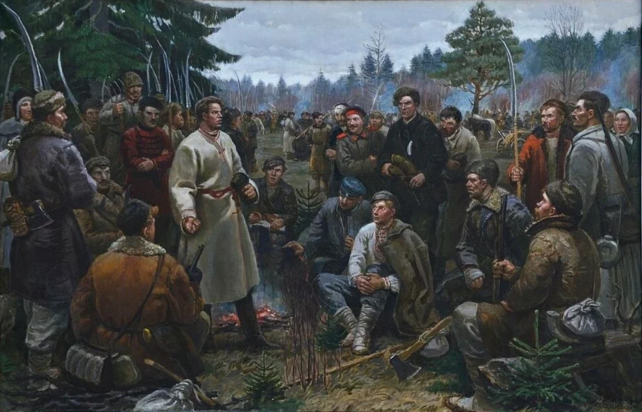 Kastus Kalinovsky among the rebels of 1863 Kastuś Kalinovskij sriedi povstanciev 1863 hoda Kastuś Kalinoŭski siarod paŭstancaŭ 1863 hoda. 