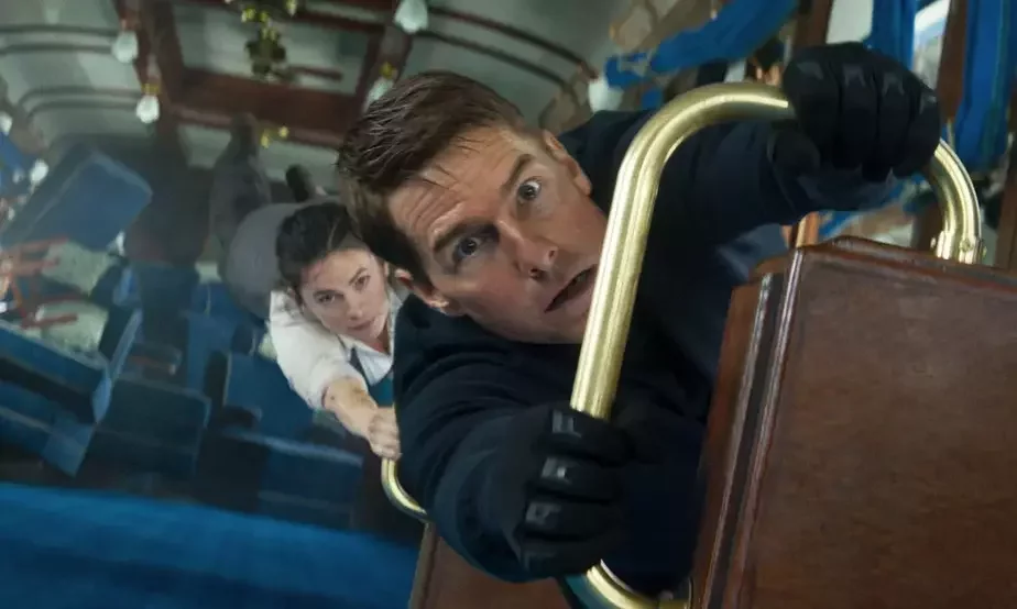 Tom Cruise and Hayley Atwell