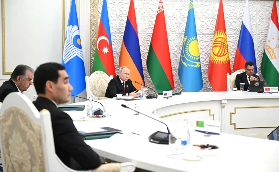 Владимир Путин во время саммита СНГ в Бишкеке. Фото: kremlin.ru