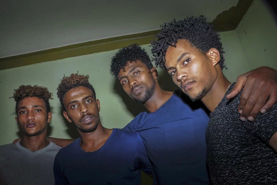 Игроки молодежной сборной Эритреи на турнире в Уганде в 2019 году. Фото: AP